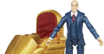 Professor X Action Figure Hoverchair Free PNG