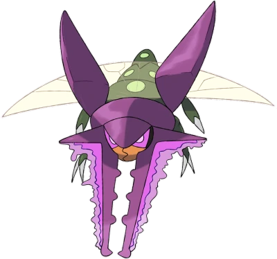 Genesect Mythical Pokemon Character PNG Image
