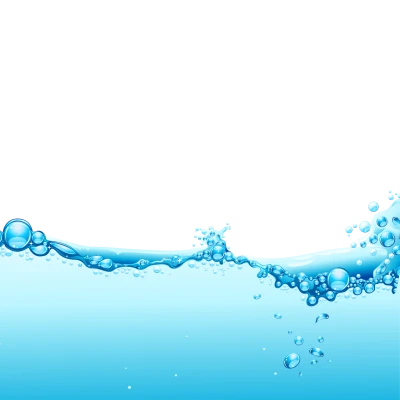 Water Splash Bubbles Vector Free PNG