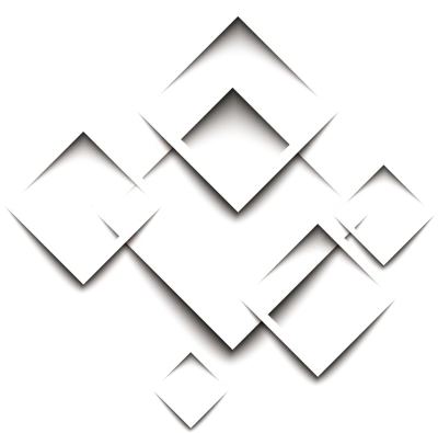 Abstract White Squares Frame Clipart