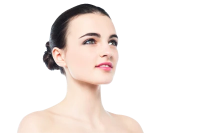Beautiful Woman Face Skincare Free PNG