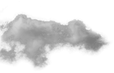 Grey Watercolor Cloud Texture Transparent Background