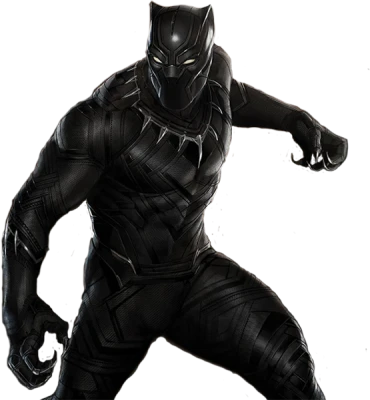 Black Panther Marvel Superhero Clipart