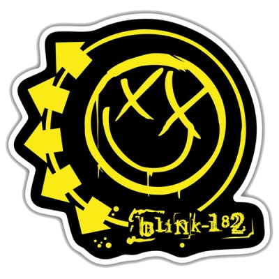 Blink 182 Smiley Face Logo Transparent Background