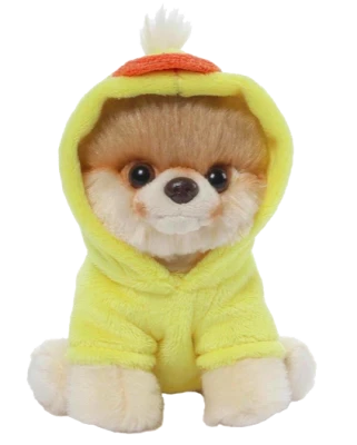 Boo Dog Plush Toy Clipart