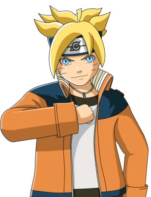 Boruto Uzumaki Anime Character Transparent Background