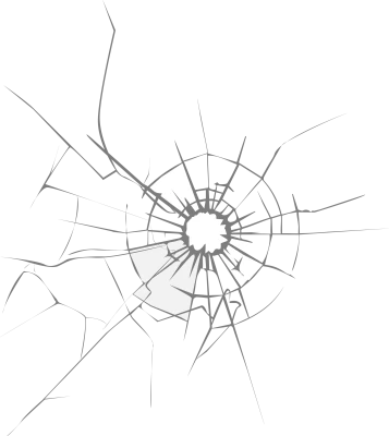 Broken Glass Shatter Effect Free PNG