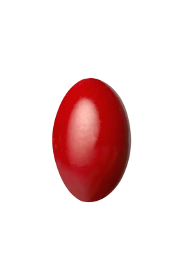 Glossy Red Jelly Bean Candy PNG