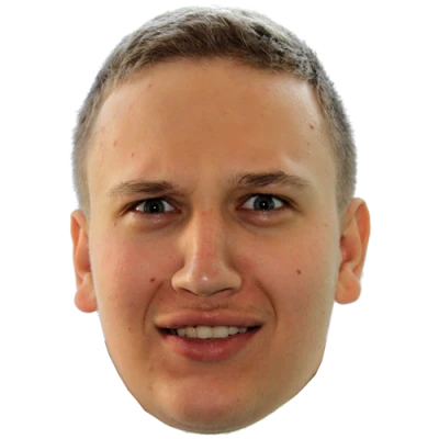 Man Making Funny Grimace Face PNG