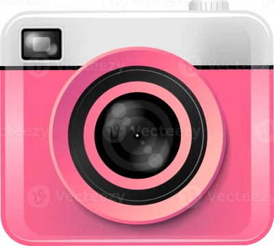 Pink Instagram Style Camera Icon PNG