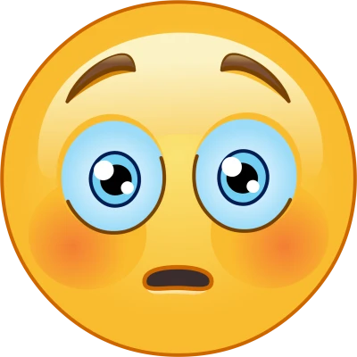 Pleading Face Sad Puppy Eyes Emoji Transparent Background