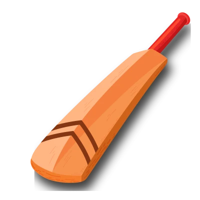 Wooden Cricket Bat Transparent Background