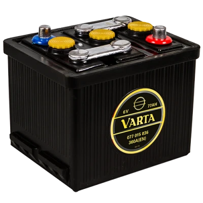 Varta 6V Car Battery Transparent Background