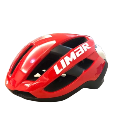Limar Red Cycling Helmet Free PNG