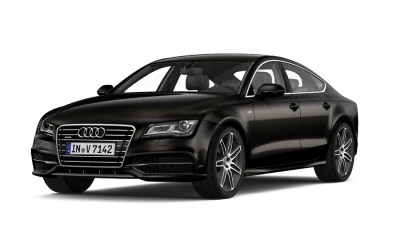Audi A7 Black Car Clipart