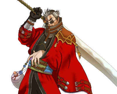 Auron Final Fantasy X Character Art Transparent Background