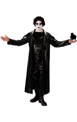 The Crow Eric Draven Costume Model PNG Image
