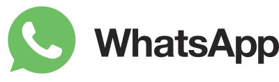 WhatsApp Logo Text With Icon PNG Image