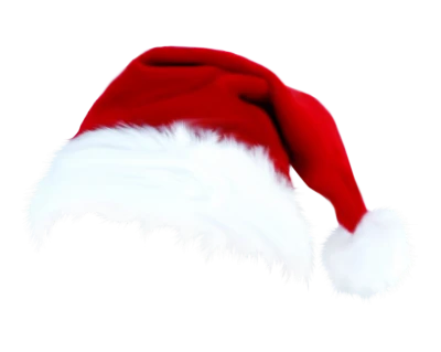 Santa Hat Illustration PNG Image