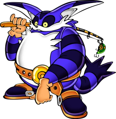 Big The Cat Sonic The Hedgehog Free PNG