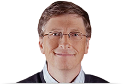 Bill Gates Smiling Portrait Transparent Background