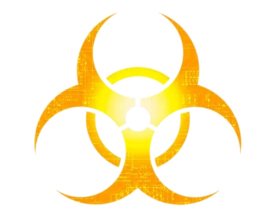 Biohazard Warning Symbol Free PNG