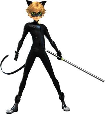 Cat Noir Miraculous Character PNG Image