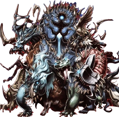 Fantasy Chimera Monster Boss PNG Image