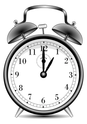 Retro Alarm Clock Free PNG