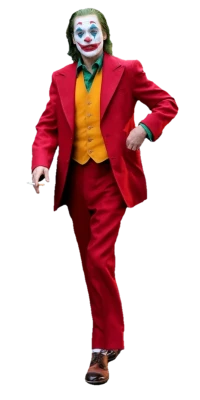 Joaquin Phoenix Joker Walking Free PNG
