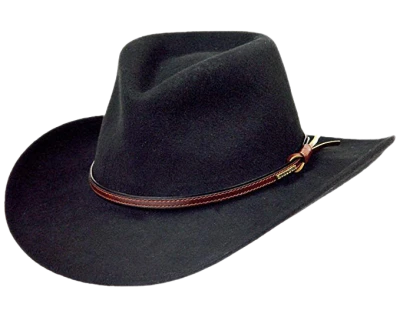 Black Cowboy Hat Object Clipart