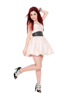 Ariana Grande Smiling Pose Clipart