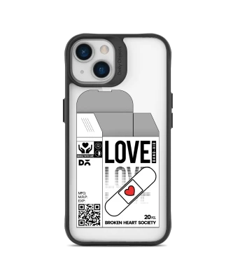 Phone Case Broken Heart Design Free PNG