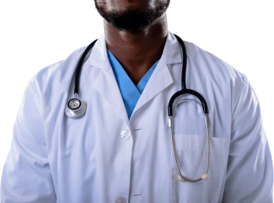 Doctor With Stethoscope PNG Transparent Background