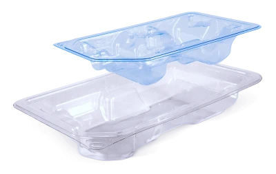 Clear Plastic Food Container PNG Image