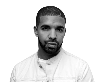 Drake Rapper Portrait PNG Clipart