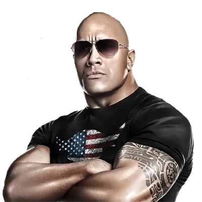 Dwayne Johnson Sunglasses PNG Image