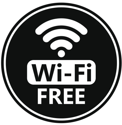 Free WiFi Black Icon Free PNG