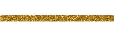 Gold Glitter Ribbon Line PNG Image