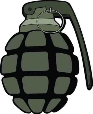 Green Hand Grenade Free PNG