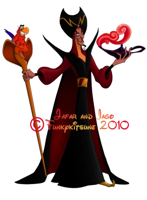 Jafar And Iago Disney PNG Clipart