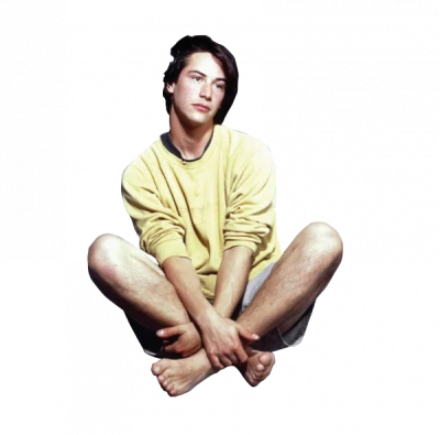 Keanu Reeves Sitting PNG Clipart