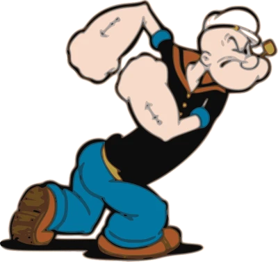 Popeye The Sailor Cartoon PNG Image