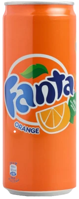 Fanta Orange Soda Can Free PNG