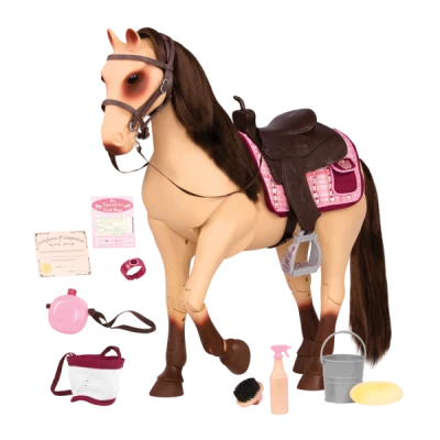 Toy Horse With Accessories Free PNG