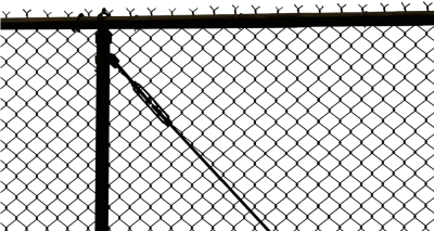 Chainlink Fence Silhouette PNG Image