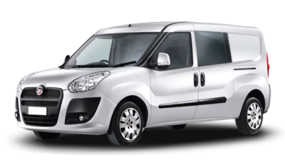 Fiat Doblo White Van Free PNG
