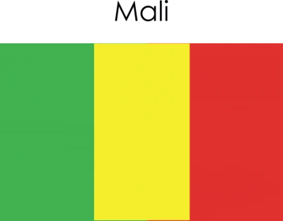 Mali National Flag Clipart