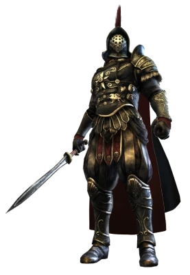 Roman Gladiator Warrior Character PNG Image