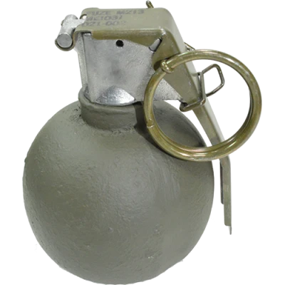 Green Military Hand Grenade Transparent Background